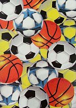 Ковер с футбольным мячом MANGO 11341-150