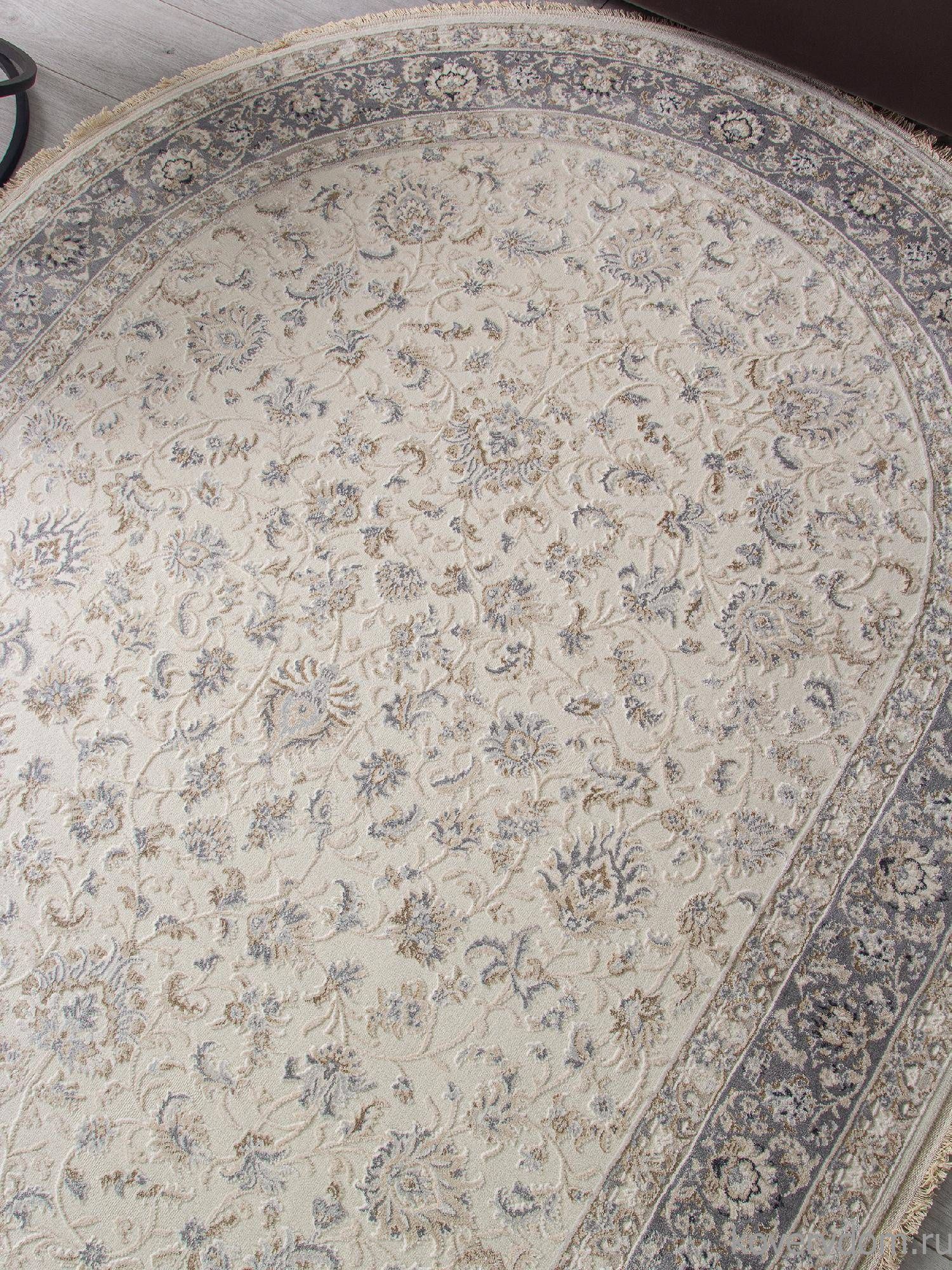 Ковер Jasmine 35831Z CREAM / L.GREY Овал