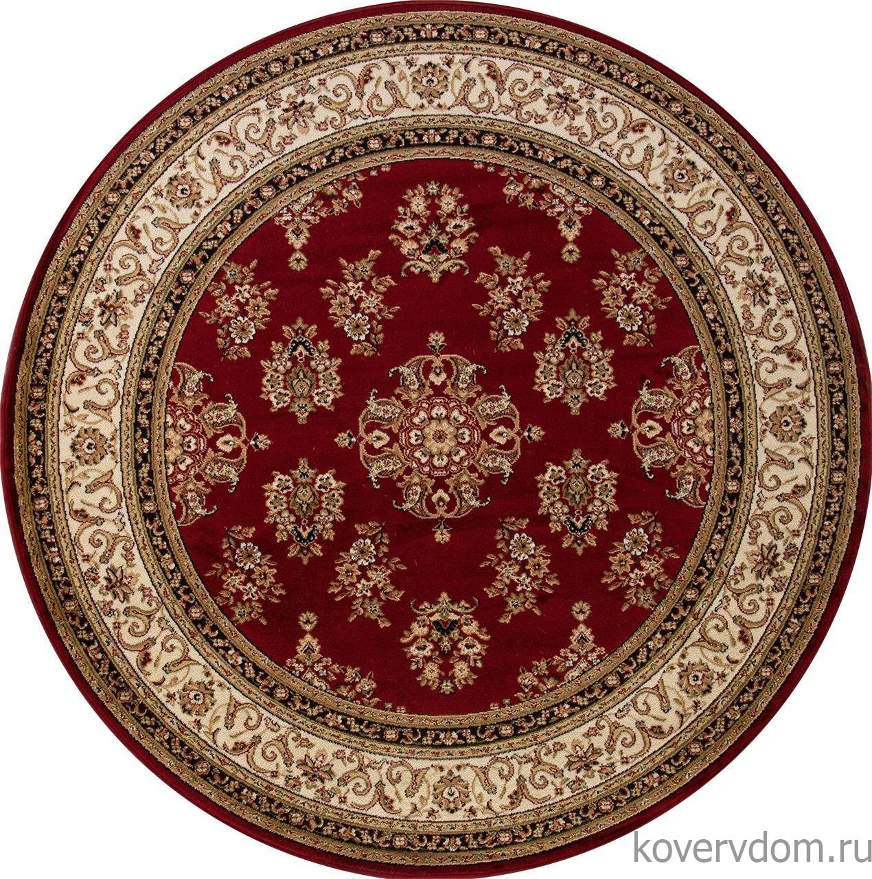 Ковер OLYMPOS d064 RED Круг