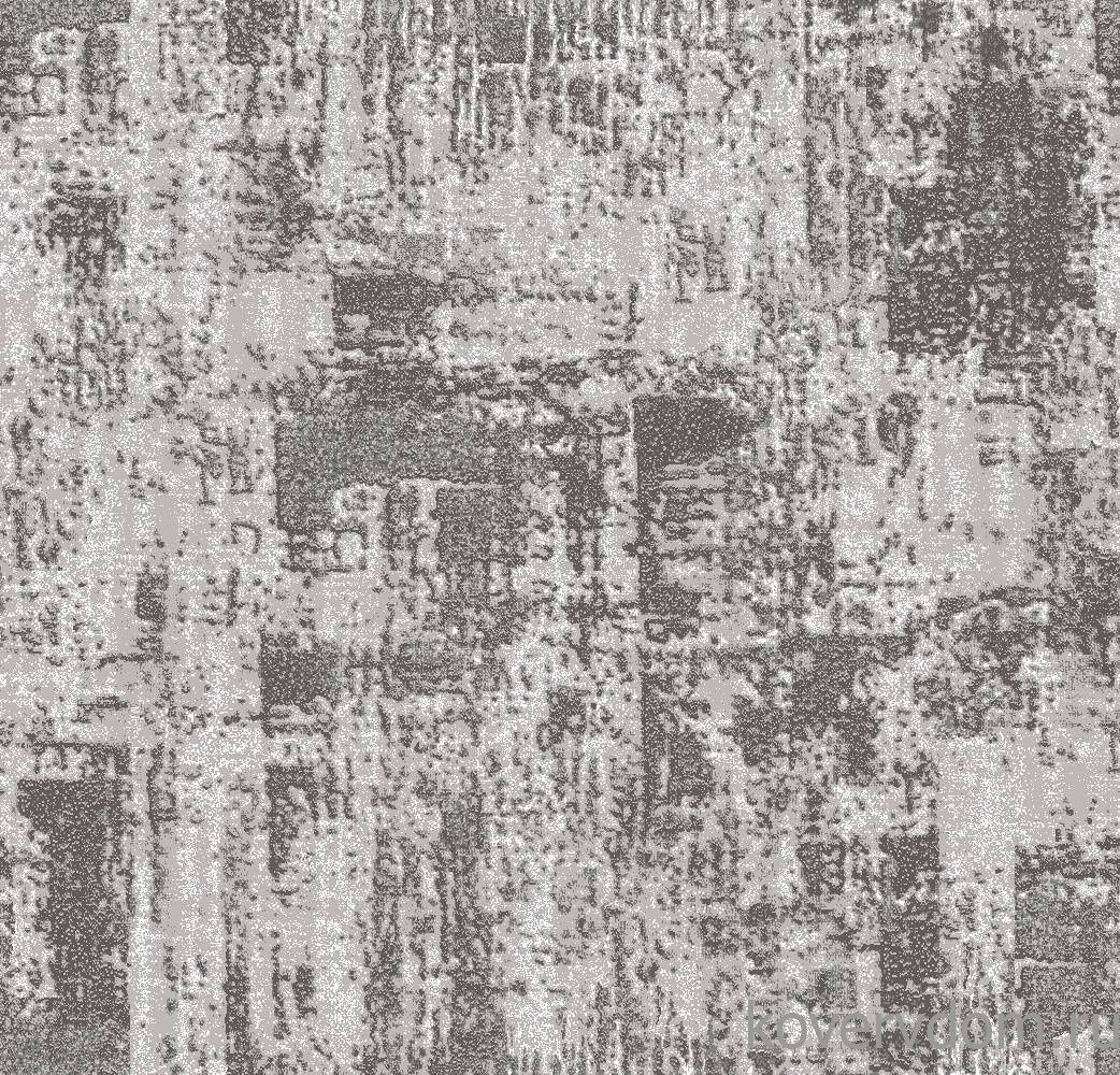 Ковровая Дорожка Рулоны обработанные Принт СИЛЬВА Серый