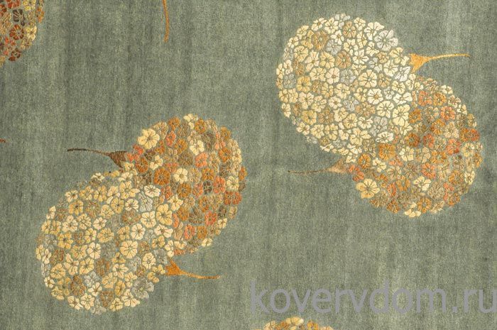 Ковер ручной работы из шелка и шерсти Silk-Wool CHA 28 C.Green Ковер ручной работы из шелка и шерсти Silk-Wool CHA 28 C.Green