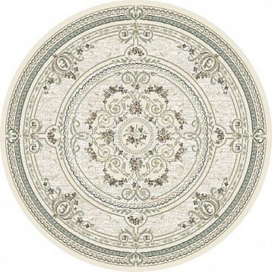 Рельефный ковер из вискозы GENOVA 38068 6565 61 КРУГ