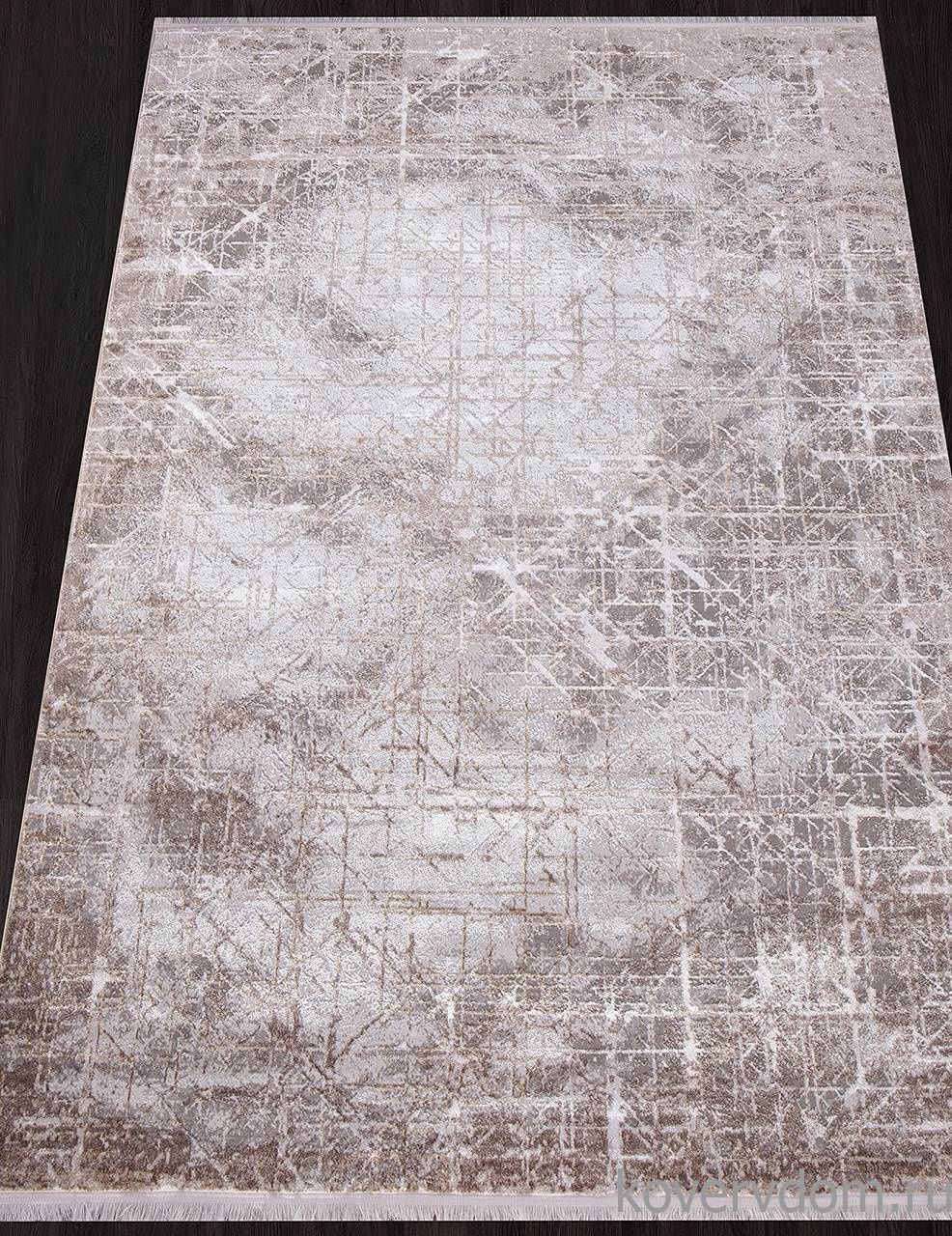 Ковер AJMAL LP 323 CREAM / BROWN Овал Ковер AJMAL LP 323 CREAM / BROWN Овал