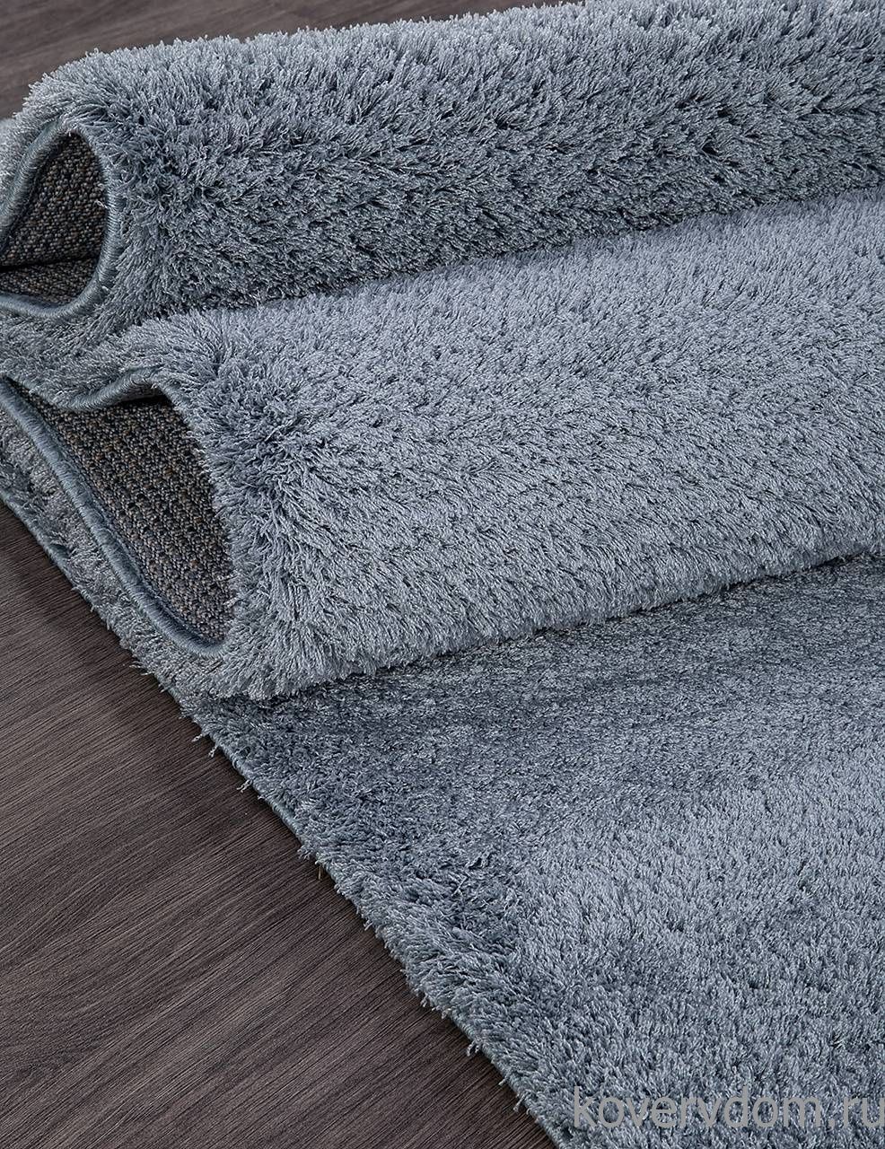 Ковер однотонный VERA A537AG СИНИЙ