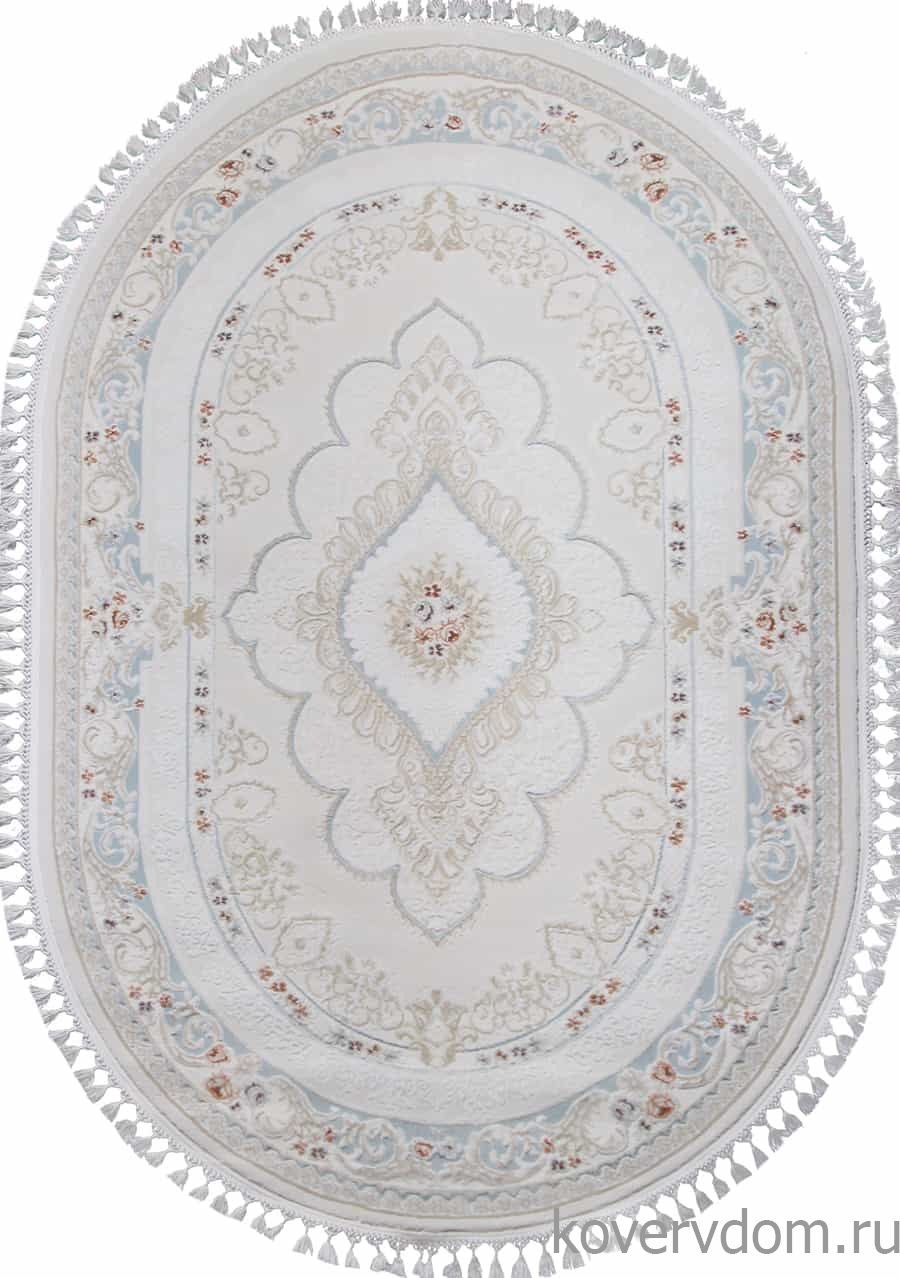 Ковер HUNKAR 07928T BLUE / BLUE Овал