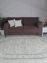 Овальный ковер серый ARMINA GA075G GREY / GREY Овал
