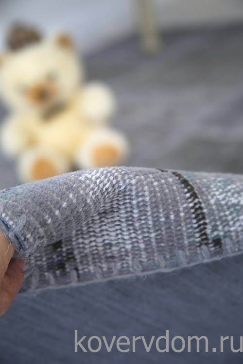 Винтажный ковер 100% шерсть пэчворк R-8105