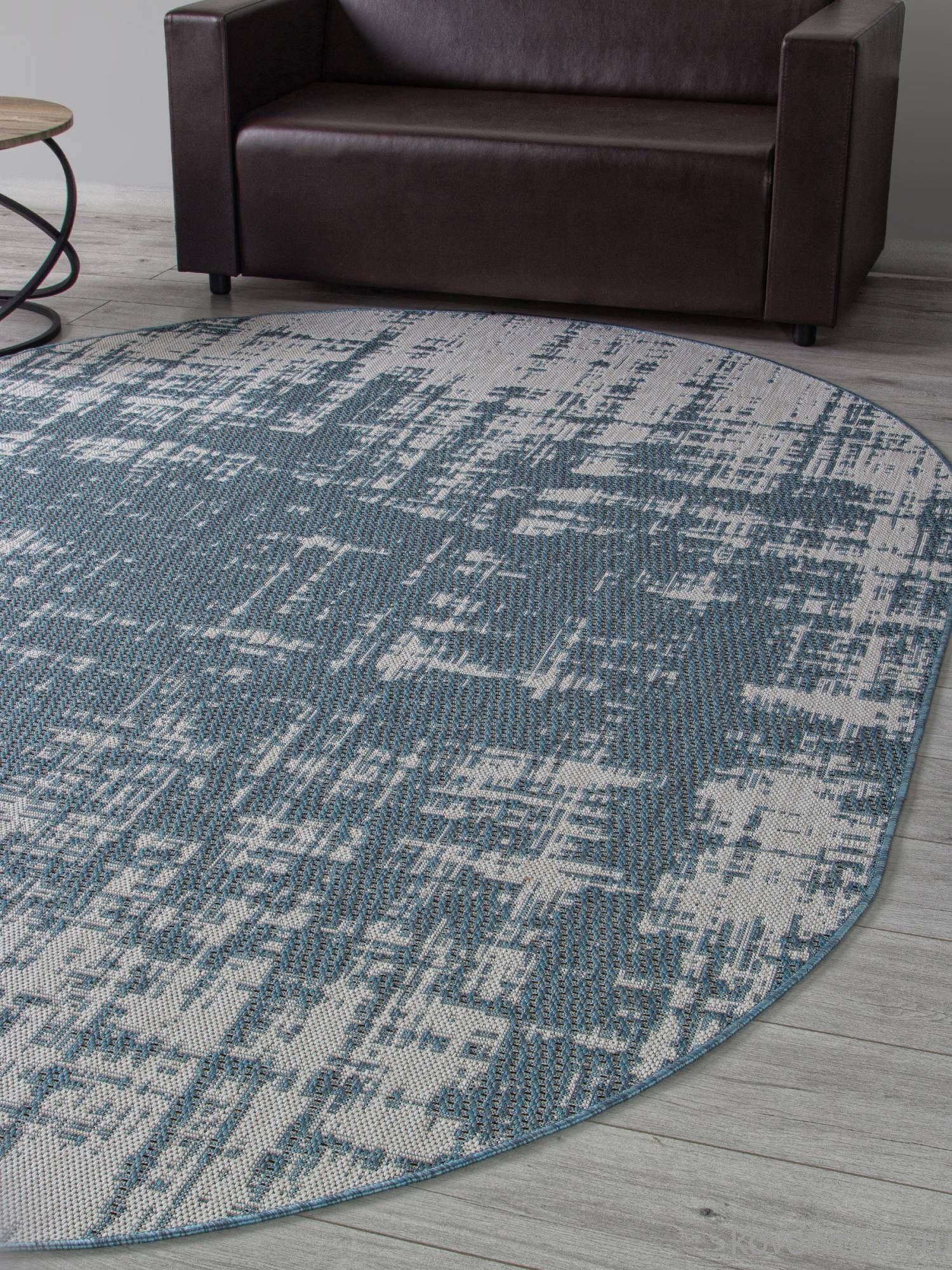 Ковер KAIR-A S131 BLUE Овал