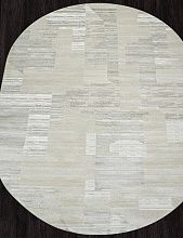 Ковер из полиэстера SIRIUS-A F190 CREAM-NATURAL Овал
