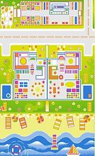 Детский ковер Киндер Пляж KINDER 51070