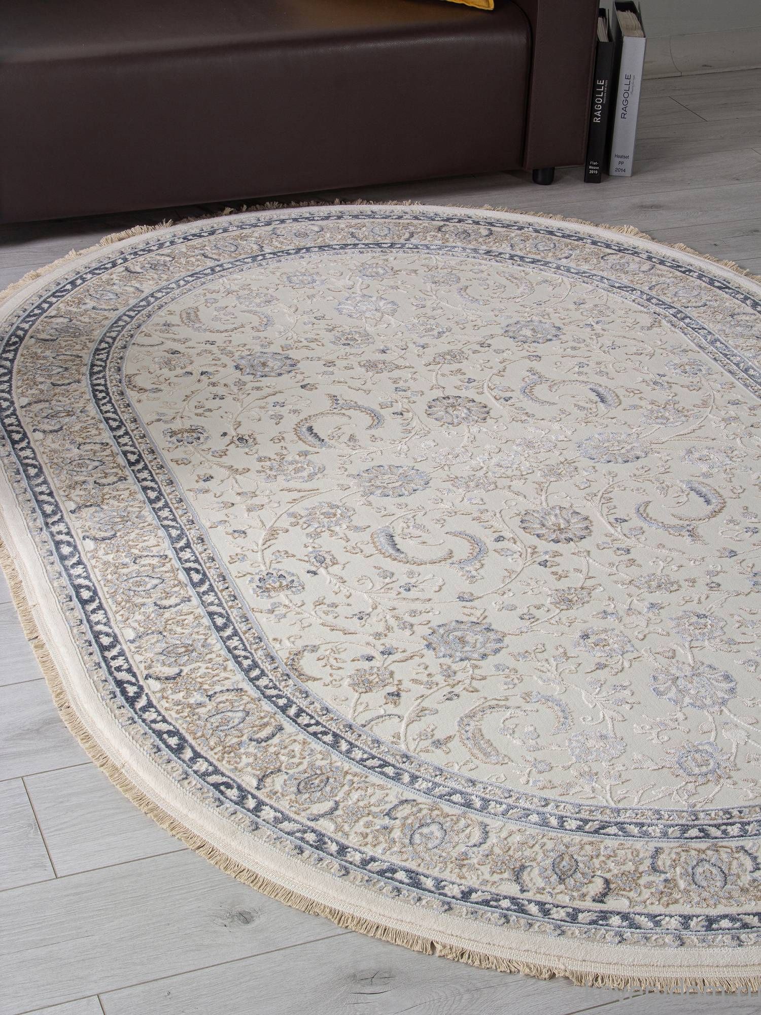 Ковер MELODY 35848Z CREAM / CREAM Овал