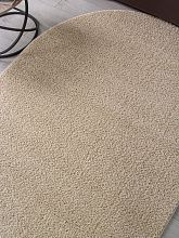 Ковер длинношерстный MOKKO T600 LIGHT BEIGE Овал