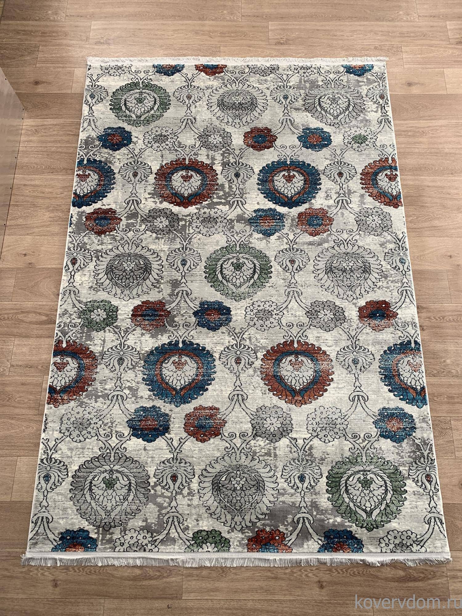 Ковер BROOKLYN 08619G GREY / GREY Ковер BROOKLYN 08619G GREY / GREY