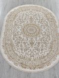 Ковер MOSSO 27239A CREAM / GOLD Овал