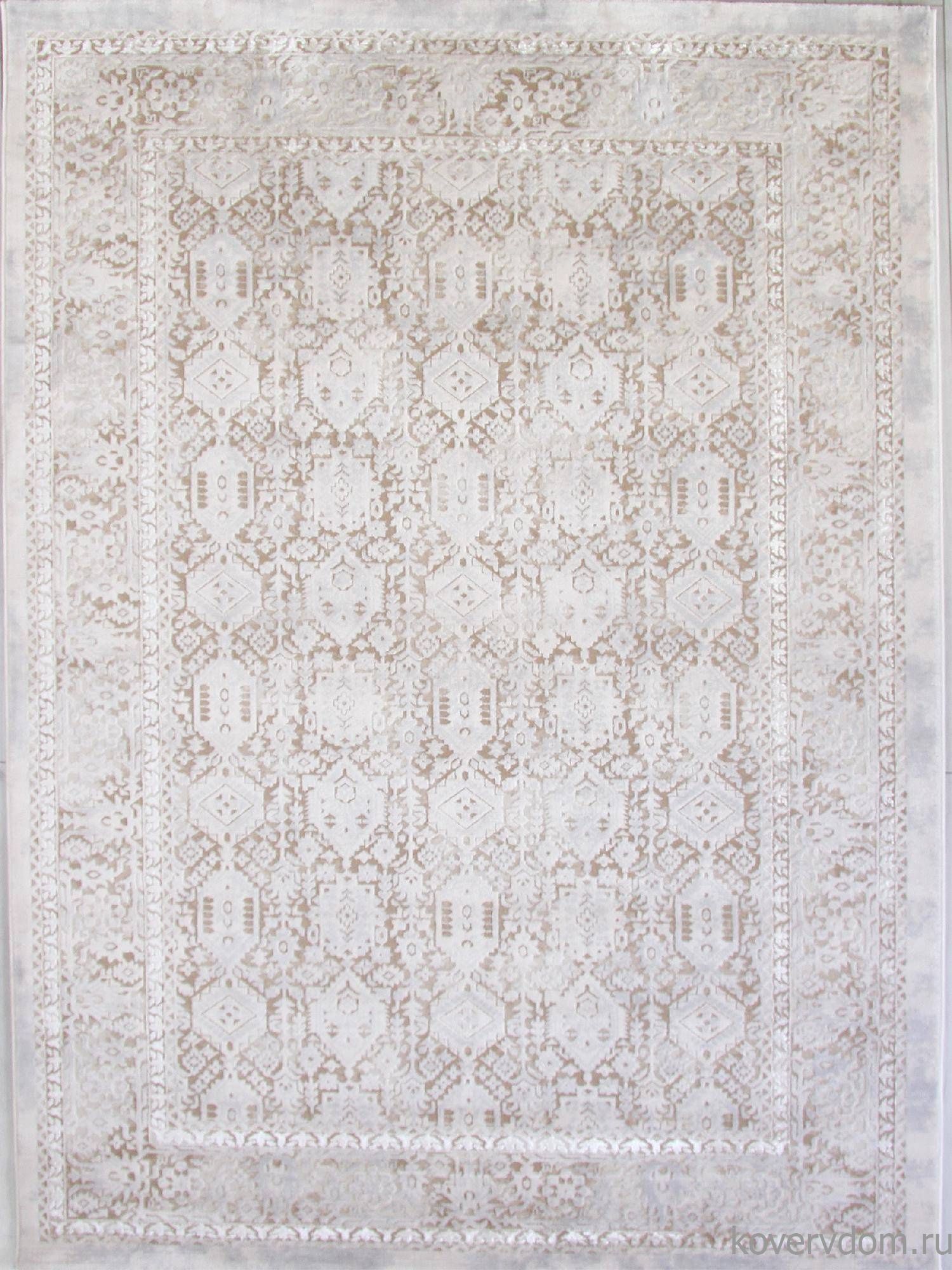 Ковер AMELI 9255A S.BEIGE / P.WHITE