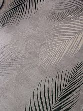 Круглый ковер LIMAN F167 GRAY-D.GREEN